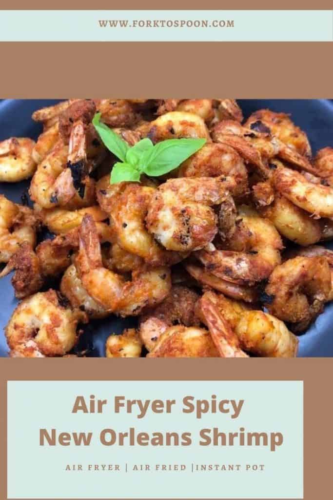 Air Fryer Spicy New Orleans Shrimp
