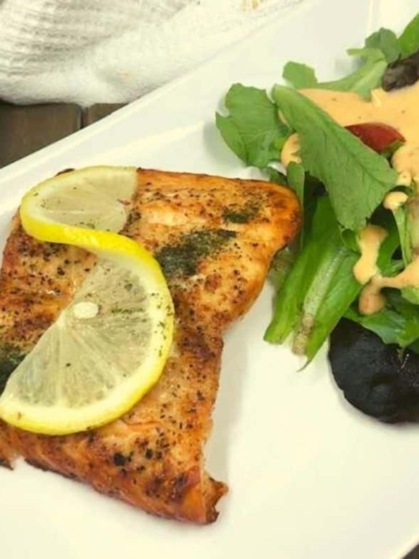 Air Fryer Lemon Dill Salmon - Fork To Spoon