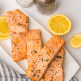 air fryer lemon dijon salmon