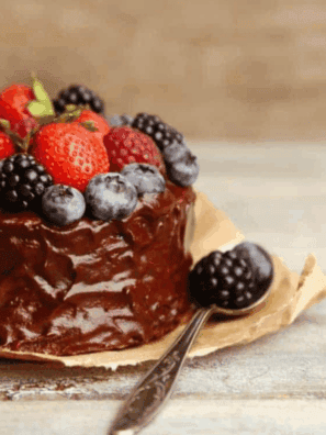 Air Fryer One Bowl Chocolate Cake