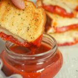 Air Fryer Pepperoni Grilled Cheese