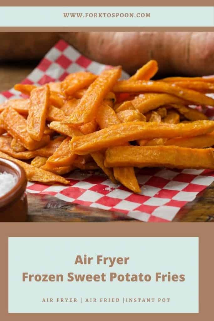 frozen sweet potato fries in air fryer
