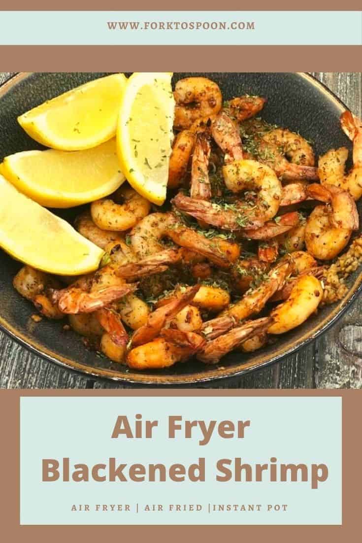 Air Fryer Blackened Shrimp - Fork To Spoon