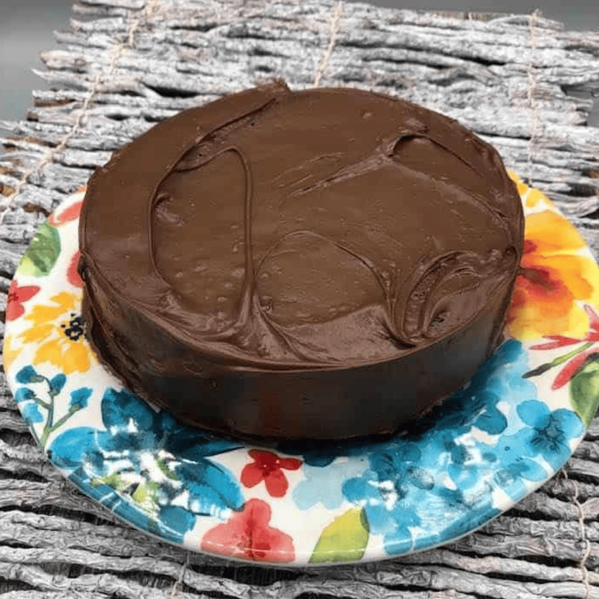 Air Fryer Three Ingredient Nutella Cake