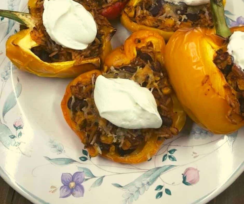 Air Fryer Southwestern Peppers