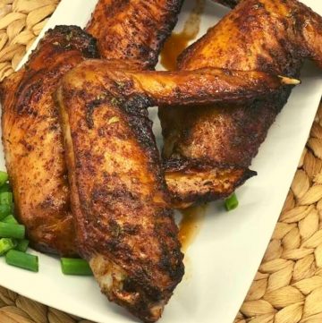 Air Fryer Honey Roasted Turkey Wings - Fork To Spoon