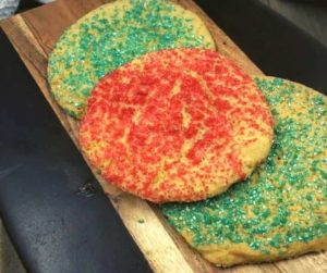 Air Fryer Christmas Sugar Cookies