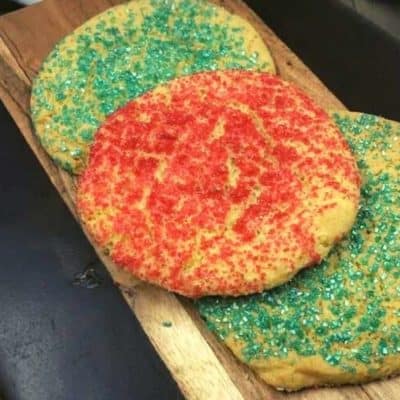 Air Fryer Christmas Sugar Cookies