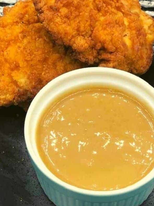 Copycat KFC Honey Mustard Sauce Fork To Spoon
