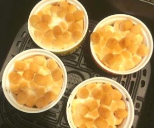 Air Fryer Mini Sweet Potato Casseroles