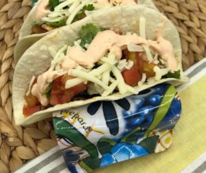 Air Fryer Poblano Chicken Fajitas