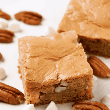 Easy Air Fryer Blondies Recipe