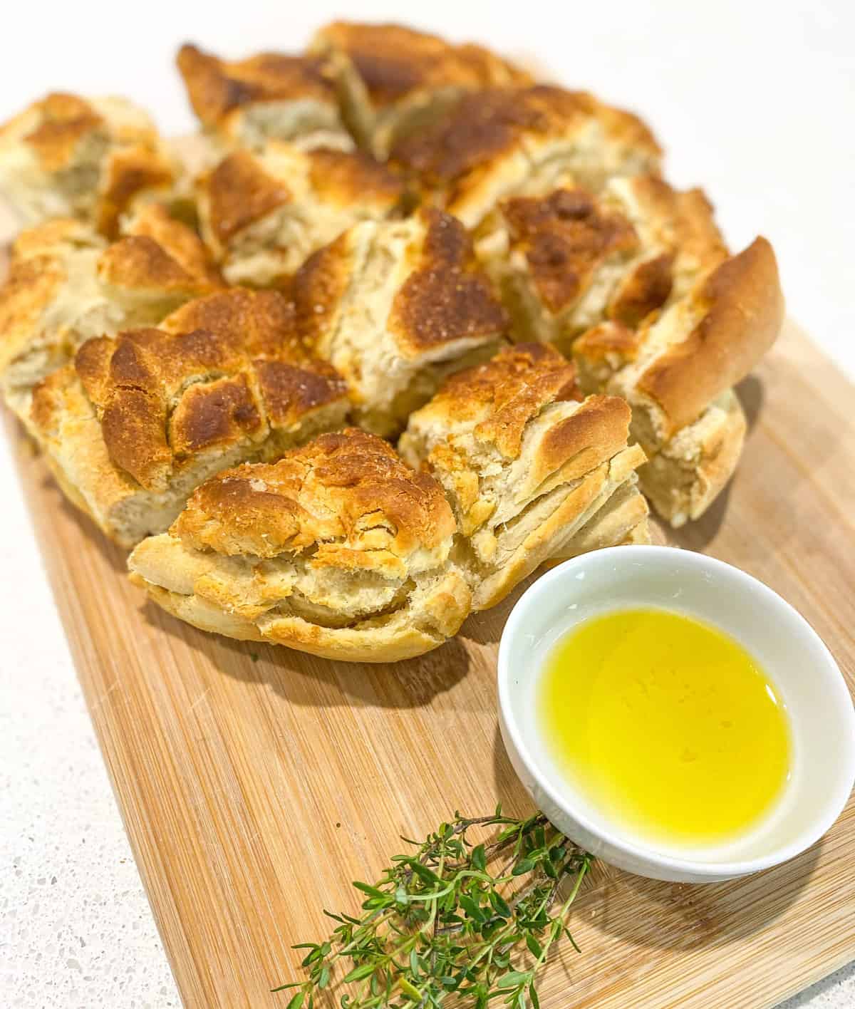 Air Fryer Focaccia Bread - For Frying Out Loud