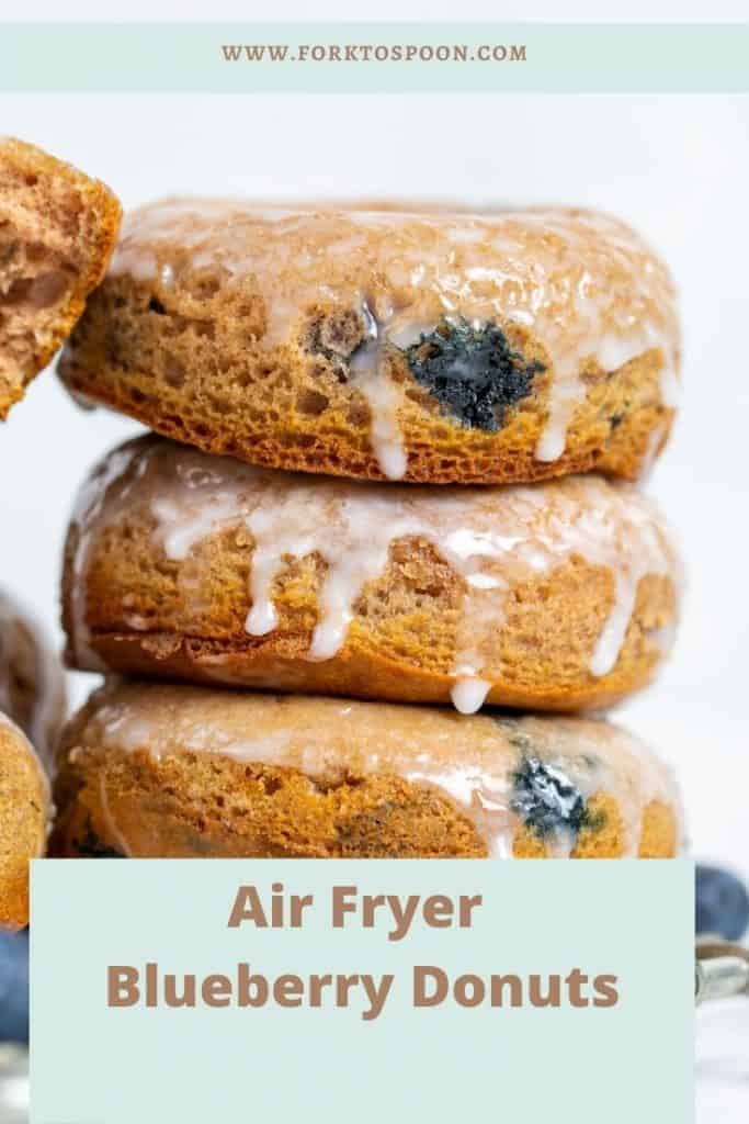 How To Make Air Fryer Blueberry Donuts