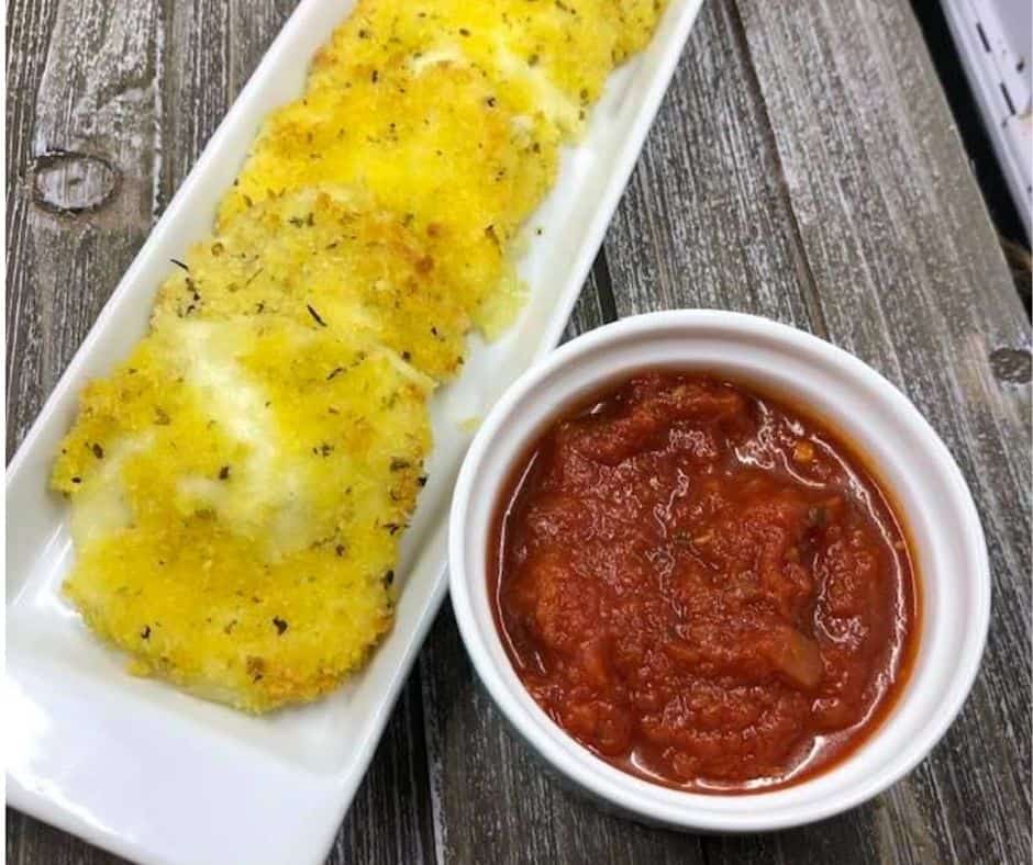 Air Fryer Olive Garden Fried Mozzarella Fork To Spoon