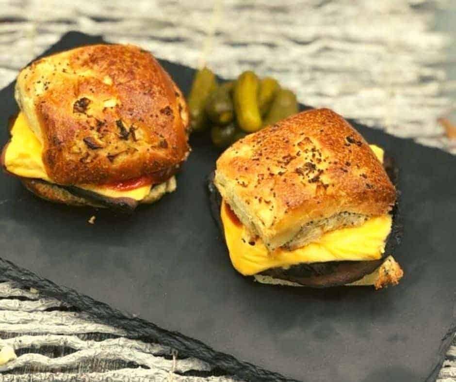 Air Fryer Copycat Arby's Beef and Cheddar Sandwiches