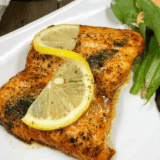 Air Fryer Honey Lemon Salmon (Easy 15-Minute Keto Dinner)