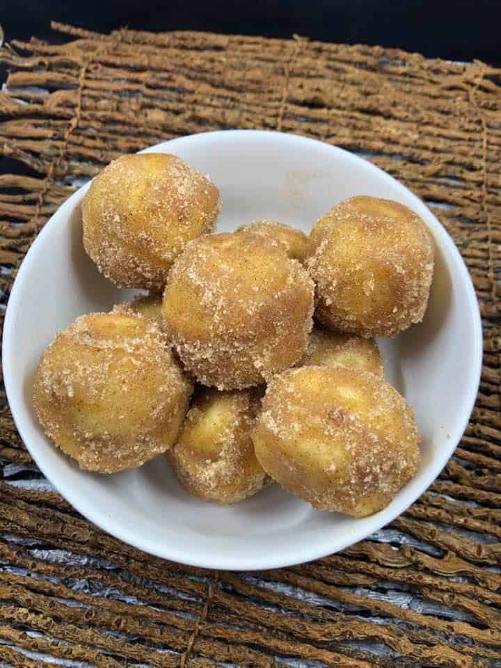 Is there anything better than fresh, warm donuts? These cinnamon sugar donut holes are quick and easy to make in your air fryer, and they're SO delicious! You'll love how crispy they are on the outside and fluffy on the inside. Plus, they're perfect for a sweet treat any time of day!