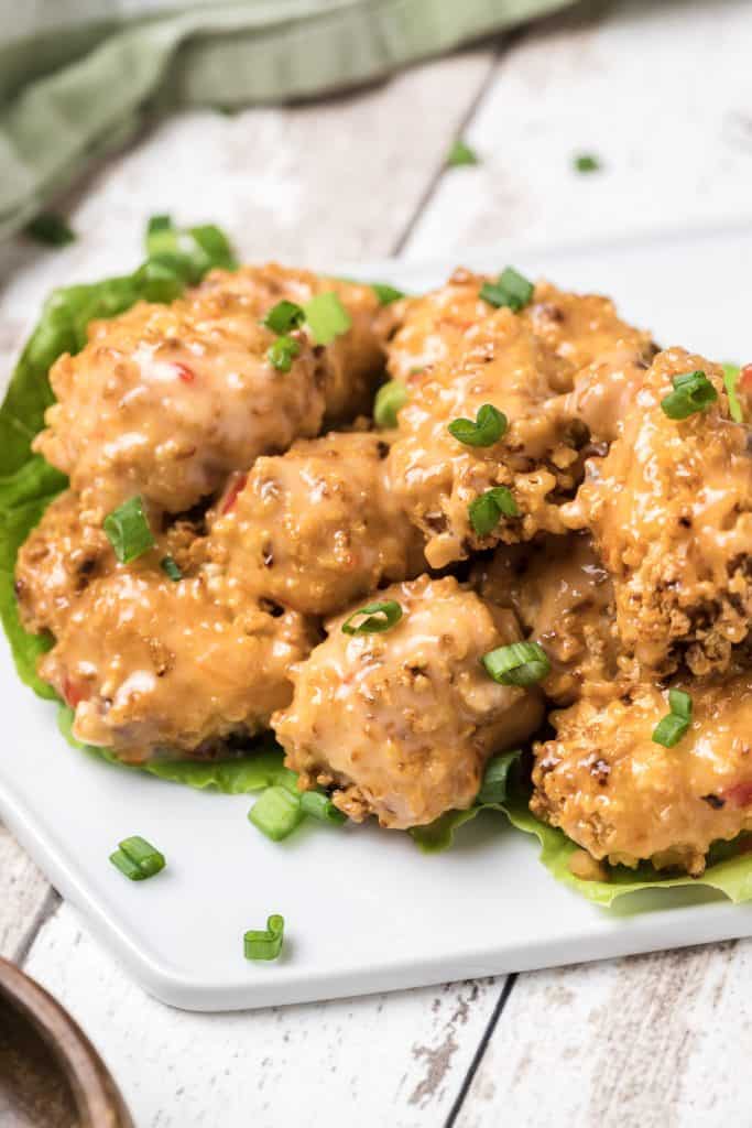 Air Fryer Bang Bang Chicken - Fork To Spoon