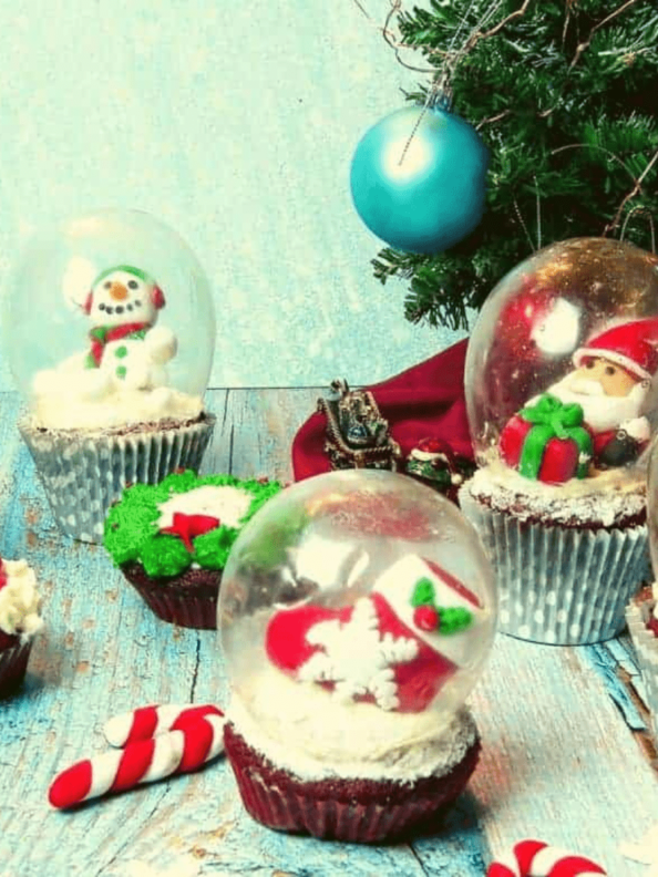 Air Fryer Red Velvet Cupcakes Fork To Spoon