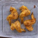 Air Fryer Naked Chicken Wings are easy. There's no breading or sauce on these wings. They are completely air-fried and lightly seasoned. Easy peasy.