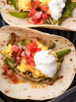 Air Fryer Breakfast Tacos