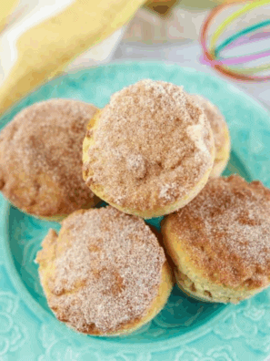 Air Fryer Cinnamon Sugar Donut Muffins