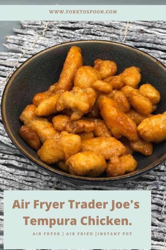 Air Fryer Trader Joe's Tempura Chicken