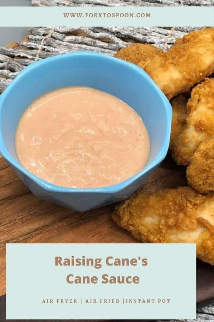 Raising Cane's Cane Sauce