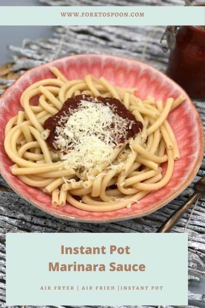 Instant Pot Marinara Sauce