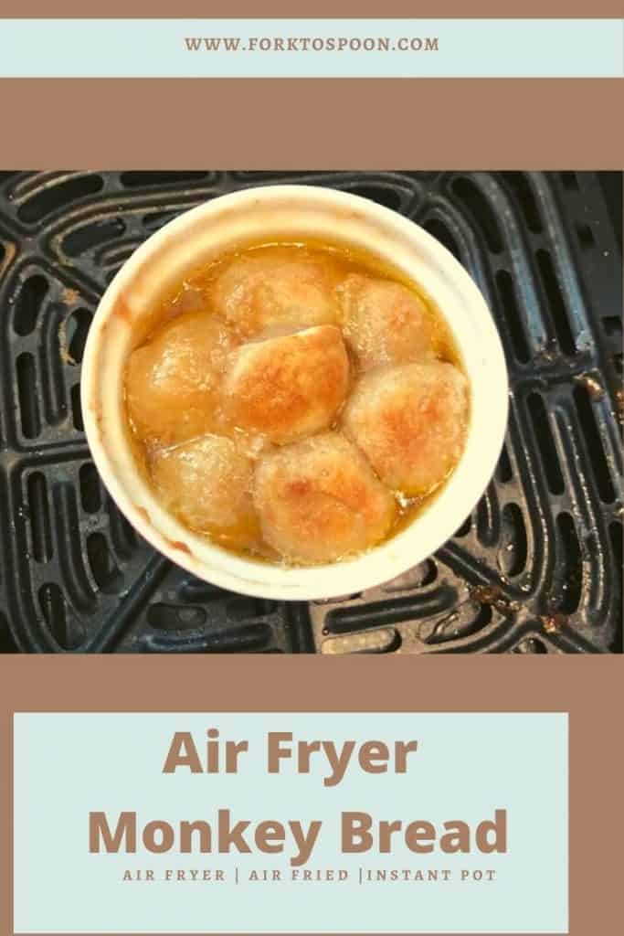 Air Fryer Monkey Bread  3 FreeStyle Points - Weight Watcher's Dessert