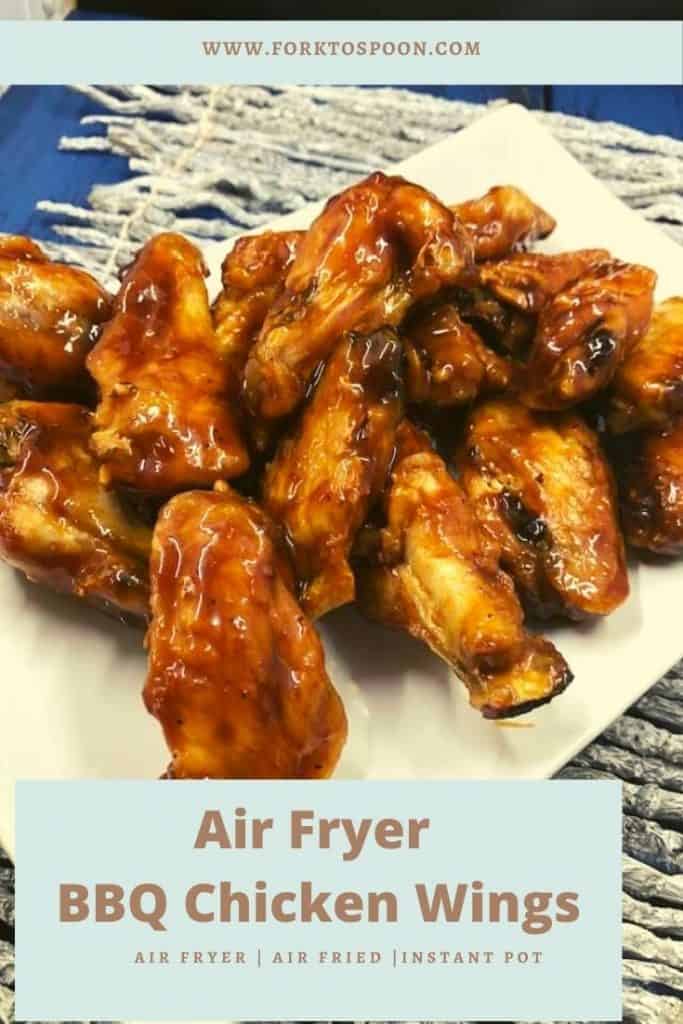 Air Fryer BBQ Chicken Wings