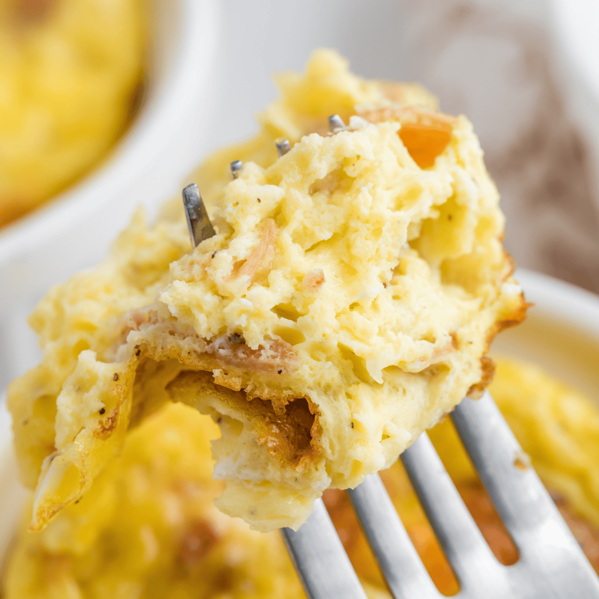 Air Fryer Cheesy Egg Mug Omelet