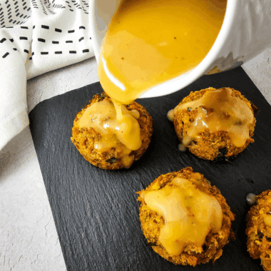 Air Fryer Stuffing Muffins