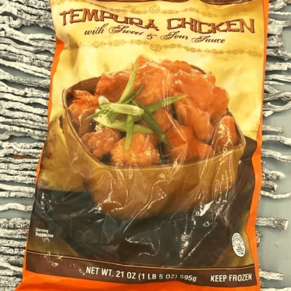 Air Fryer Frozen Tempura Chicken Fork To Spoon