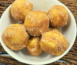 Air Fryer Cinnamon Sugar Donut Holes