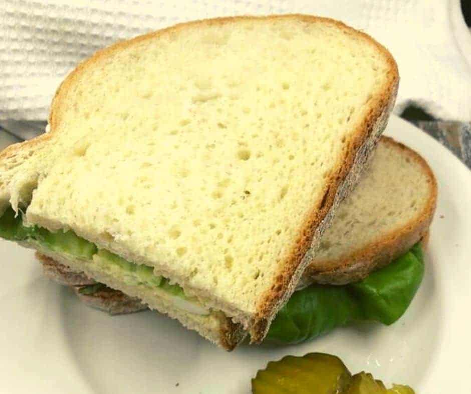 Air Fryer Egg Salad Sandwiches Fork To Spoon