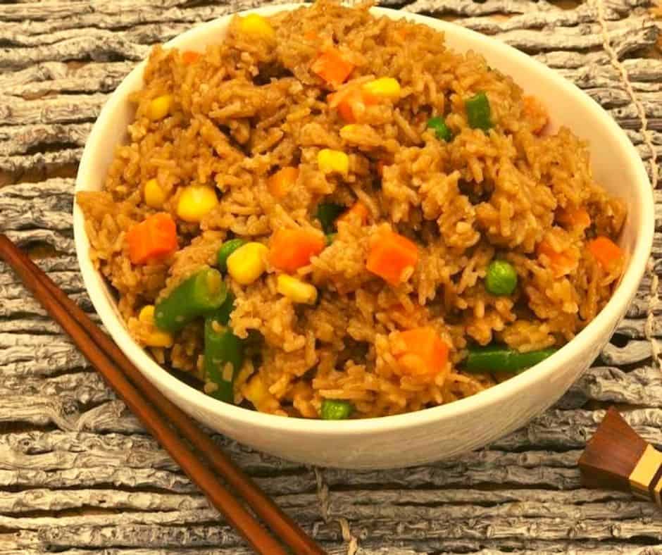 Instant Pot Chicken Fried Rice Fork To Spoon