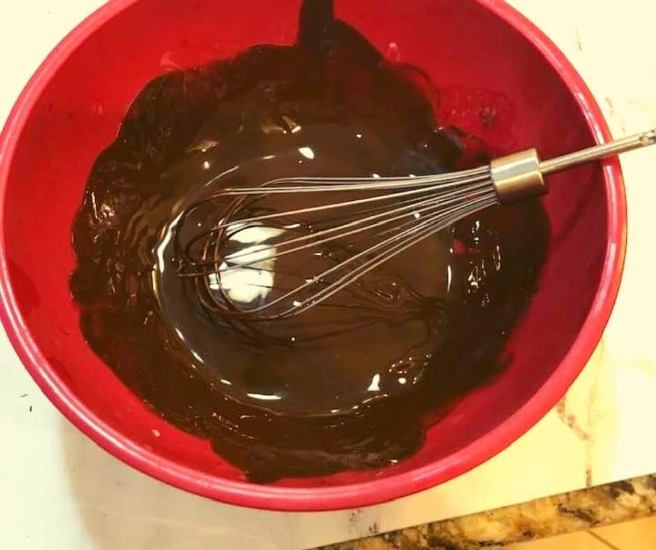 Chocolate Melted with Butter