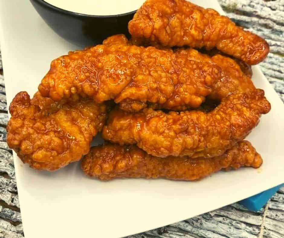 Finished Chicken Tenders
