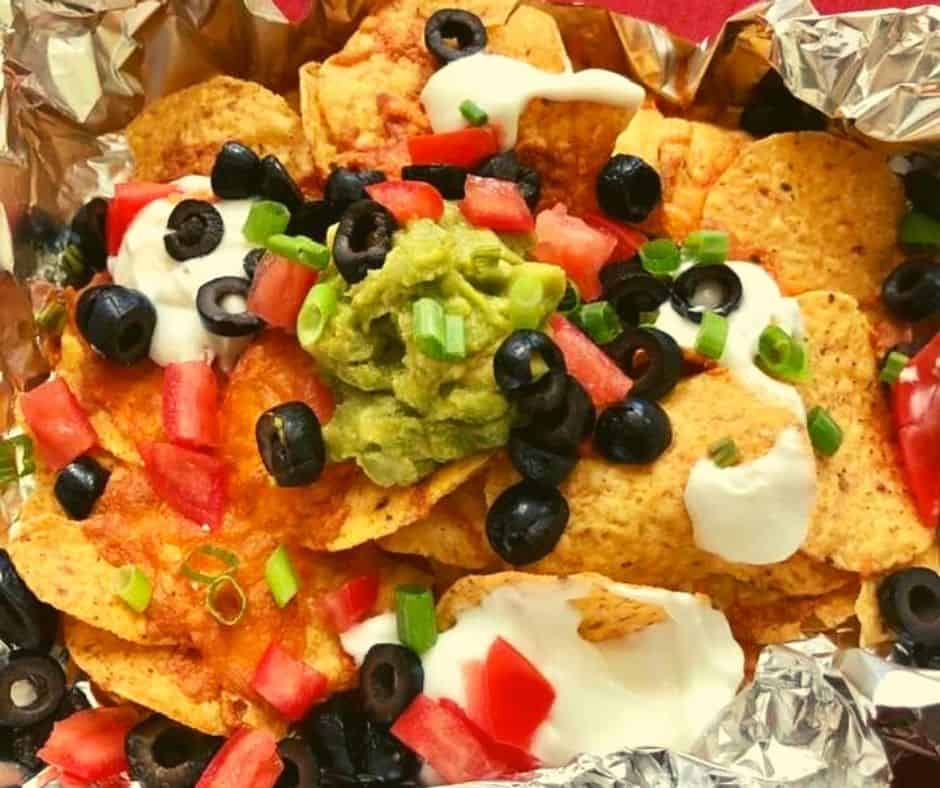 Air Fryer Loaded Nachos
