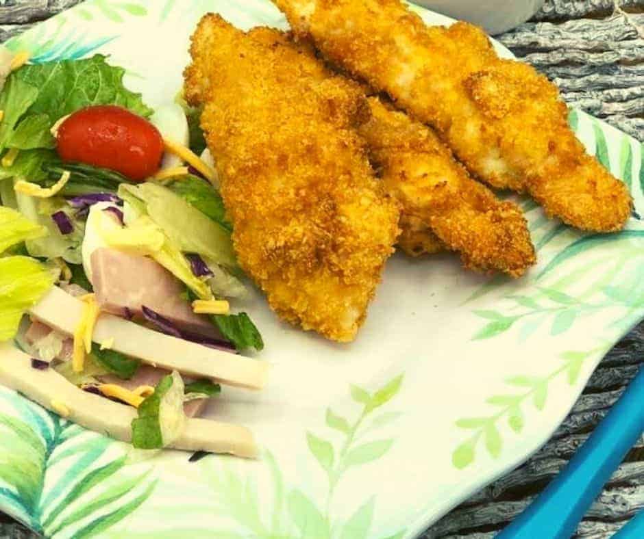 Air Fryer Cornflake Chicken Tenders