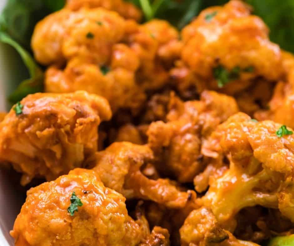 Air Fryer Buffalo Cauliflower