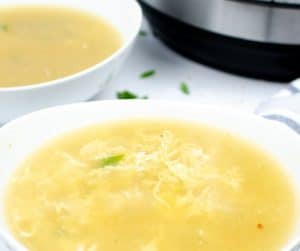 Instant Pot Egg Drop Soup