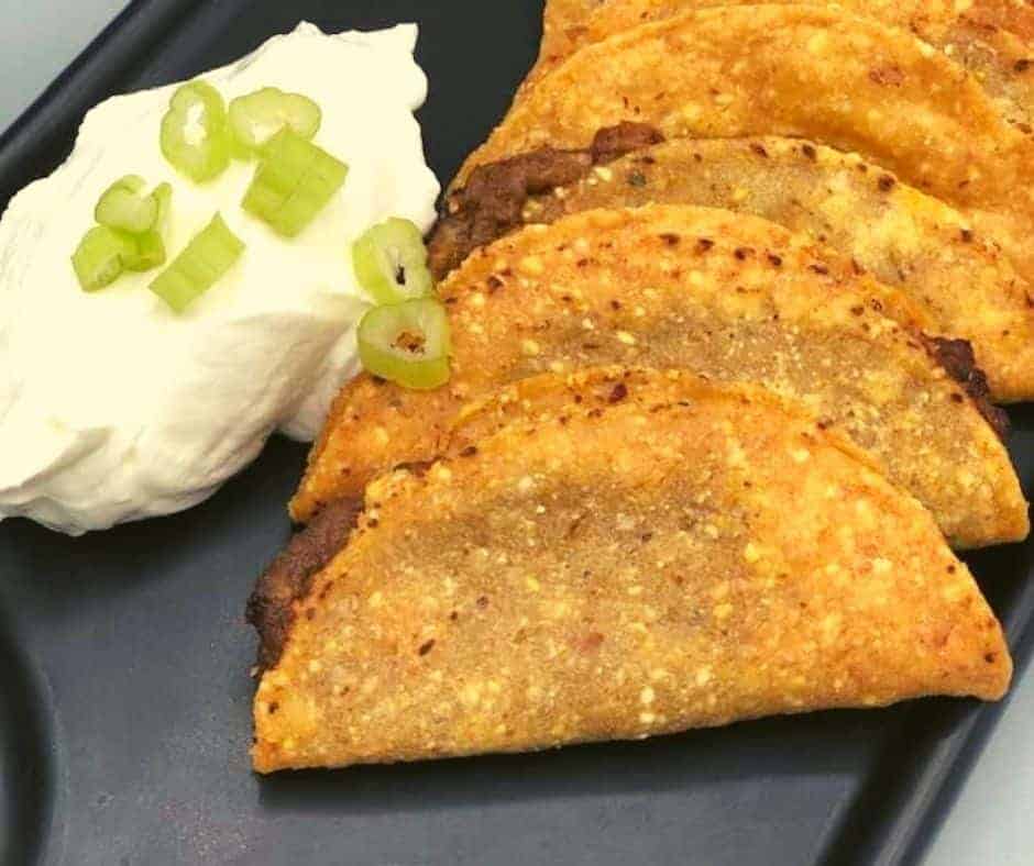 Air Fryer Frozen Mini Tacos - Fork To Spoon