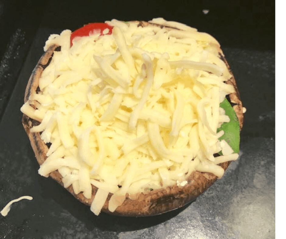 Filled Mozzarella Cap