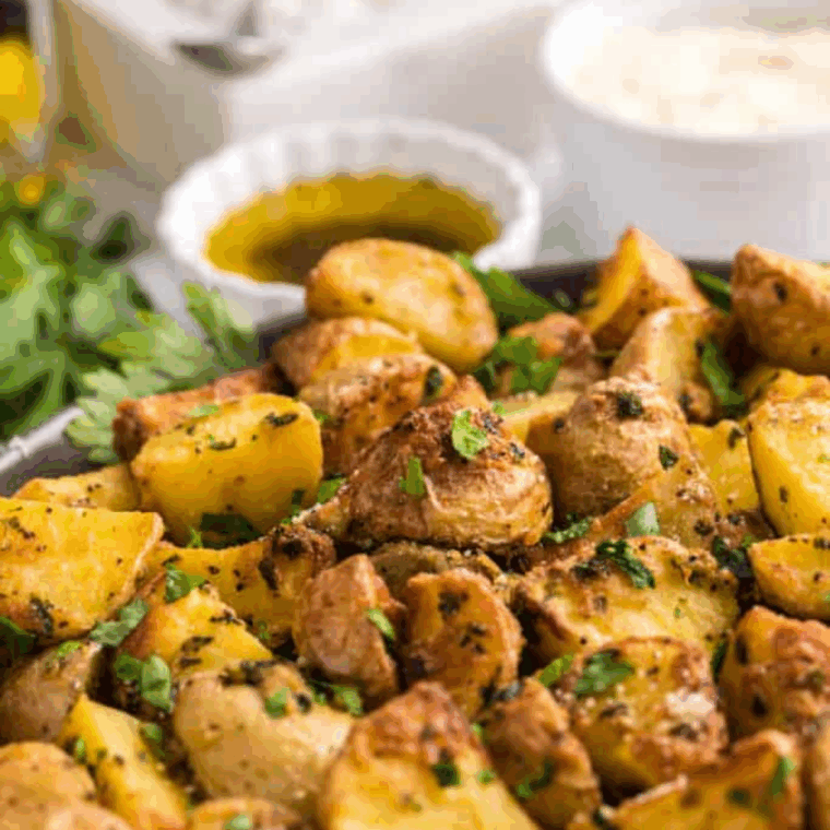 Serving hot, crispy breakfast potatoes alongside eggs, bacon, or morning favorites