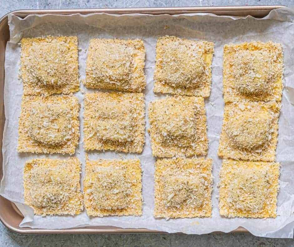 How To Make Air Fryer Olive Garden Toasted Ravioli