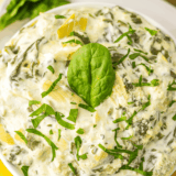 : Make Instant Pot Copycat Olive Garden Spinach Artichoke Dip in just 17 minutes! Creamy, cheesy, and tastes just like the restaurant. The perfect easy appetizer.