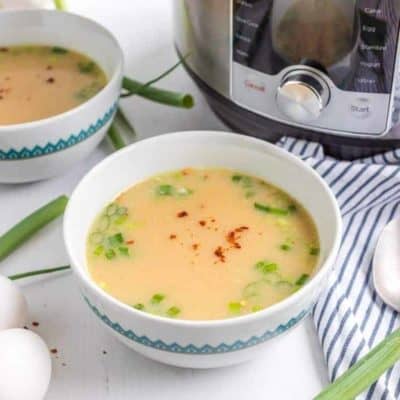 Instant Pot Egg Drop Soup
